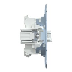 Interrupteur dble va-et-vient + bouton-poussoir NO/NF D-Life MTN3128-0000 10 A mécanisme seul