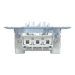 Interrupteur dble va-et-vient + bouton-poussoir NO/NF D-Life MTN3128-0000 10 A mécanisme seul
