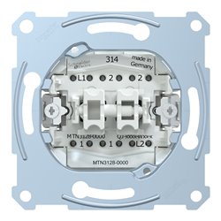 Interrupteur ON-OFF noir 16A-250V 2 circuits TES-53 ADAJUSA