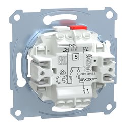 Interrupteur double allumage D-Life MTN3115-0000 10 A mécanisme seul