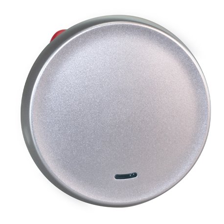 Commande Va et vient avec voyant Silver Commande Va et vient avec voyant Silver
