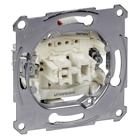 Interrupteur double allumage D-Life MTN3615-0000 16 A mécanisme seul