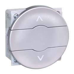 Commande de volet roulant Double poussoir Silver