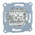 Interrupteur double va-et-vient D-Life MTN3126-0000 10 A mécanisme seul