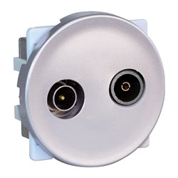 Prise TV TV/FM Silver