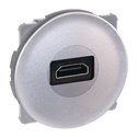 Prise HDMI 1.4 Silver