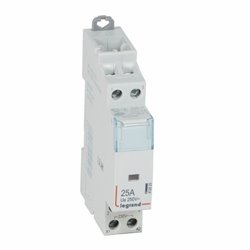 Contacteur de puissance bobine 230V 2P 250V 25 A 2 F 1 module 412523