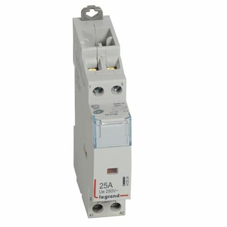 Contacteur de puissance bobine 230V 2P 250V 25 A 2 O 1 module 412524