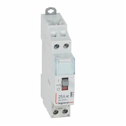 Contacteur de puissance CX3 silencieux bobine 230V 2P 250V 25A 2F 1 module 412558