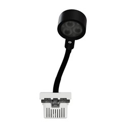 Liseuse avec chargeur USB A 2,1A Unica NU360318 Blanc 2 modules