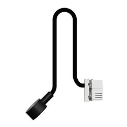 Liseuse avec chargeur USB A 2,1A Unica NU360318 Blanc 2 modules