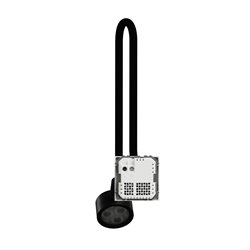 Liseuse avec chargeur USB A 2,1A Unica NU360318 Blanc 2 modules
