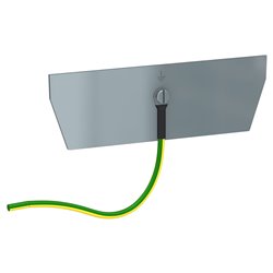 Lot de 10 cloisons de séparation métal pour boîte de concentration Unica NU9801 2 rangs 10 modules