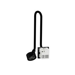 Liseuse avec chargeur USB A 2,1A Unica NU360354 anthracite 2 modules