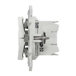 Interrupteur volet-roulant 3 touches montée/descente/stop Odace S520208 Blanc 