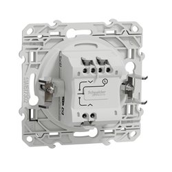 Interrupteur volet-roulant 3 touches montée/descente/stop Odace S520208 Blanc 