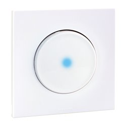 Commande Interrupteur/va et vient complet avec voyant Blanc