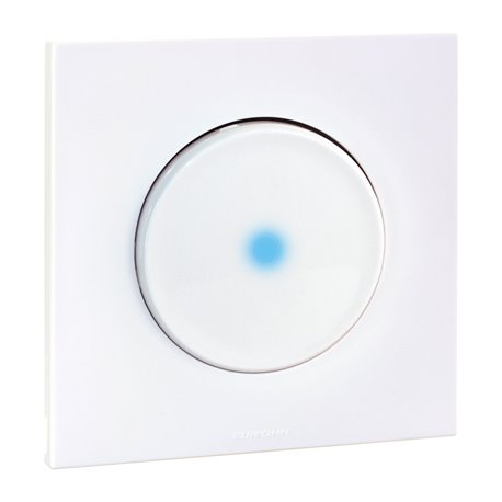 Commande Interrupteur/va et vient complet avec voyant Blanc Commande Interrupteur/va et vient complet avec voyant Blanc