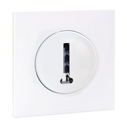 Prise téléphone Téléphone en T complète Blanc