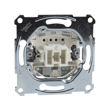 Interrupteur va-et-vient lumineux témoin D-Life MTN3606-0000 16 A mécanisme seul Interrupteur va-et-vient lumineux témoin D-Life MTN3606-0000 16 A mécanisme seul