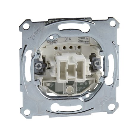Interrupteur va-et-vient lumineux témoin D-Life MTN3106-0000 10 A mécanisme seul Interrupteur va-et-vient lumineux témoin D-Life MTN3106-0000 10 A mécanisme seul
