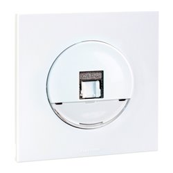 Prise RJ45 UTP Cat6 Grade 1 complète Blanc