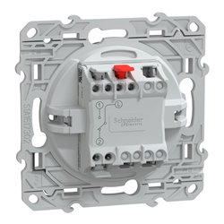 Interrupteur va et vient 10AX Ovalis S340204 anthracite 