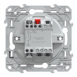 Interrupteur va et vient 10AX Ovalis S320204 Blanc 