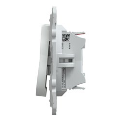 Interrupteur va et vient 10AX Ovalis S320204 Blanc 