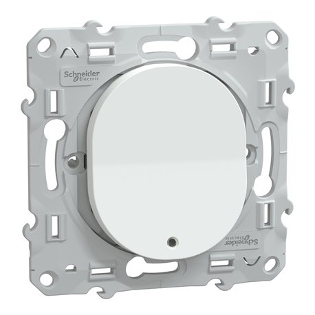 Interrupteur va et vient 10AX lumineux ou témoin Ovalis S320263 Blanc Interrupteur va et vient 10AX lumineux ou témoin Ovalis S320263 Blanc