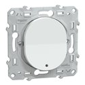 Interrupteur va et vient 10AX lumineux ou témoin Ovalis S320263 Blanc 