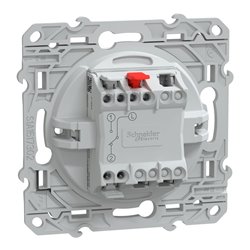 Interrupteur va et vient 10AX lumineux ou témoin Ovalis S320263 Blanc 