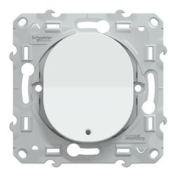 Interrupteur va et vient 10AX lumineux ou témoin Ovalis S320263 Blanc 
