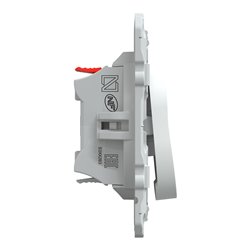 Interrupteur va et vient 10AX lumineux ou témoin Ovalis S320263 Blanc 