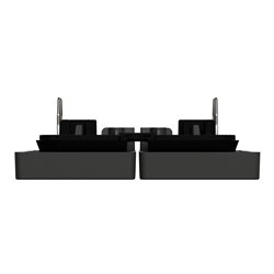 Enjoliveur pour commande double avec voyant D-Life MTN3420-6034 anthracite 