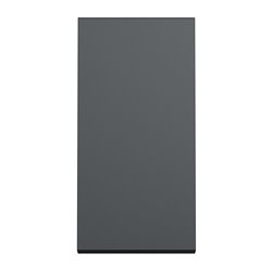 Permutateur 10A 250Vca Unica NU310554 anthracite 1 module mécanisme seul