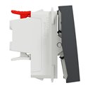 Permutateur 10A 250Vca Unica NU320554 anthracite 2 modules mécansime seul