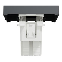 Permutateur 10A 250Vca Unica NU320554 anthracite 2 modules mécansime seul