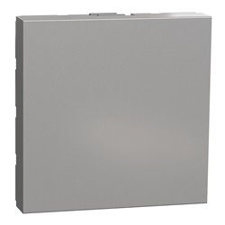 Obturateur Unica NU986630 Aluminium 2 modules mécanisme seul