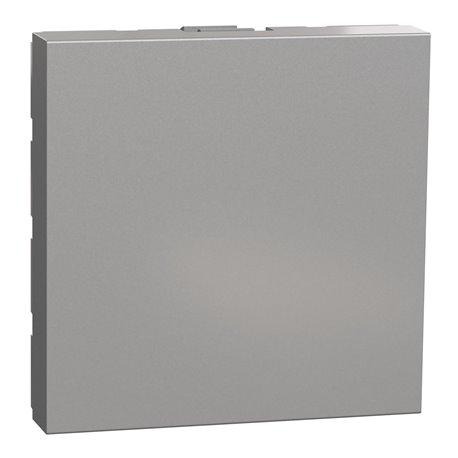 Obturateur Unica NU986630 Aluminium 2 modules mécanisme seul