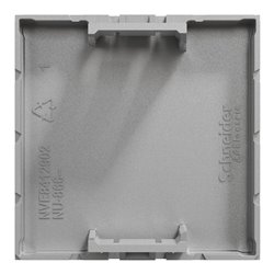 Obturateur Unica NU986630 Aluminium 2 modules mécanisme seul