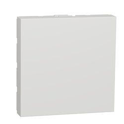 Obturateur Unica NU986620 Blanc antibactérien 2 modules mécanisme seul