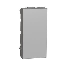 Obturateur Unica NU986530 Aluminium 1 module mécanisme seul