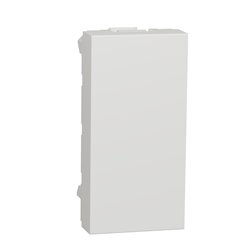 Obturateur Unica NU986520 Blanc antibactérien 1 module mécanisme seul