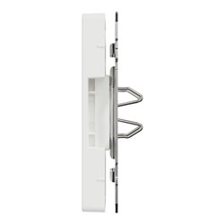Obturateur D-Life MTN4075-6037 blanc nordic mat mécansime et enjoliveur