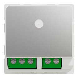 Thermostat pour plancher chauffant 10A Unica NU350318 Blanc mécanisme seul