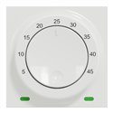 Thermostat pour plancher chauffant 10A Unica NU350318 Blanc mécanisme seul