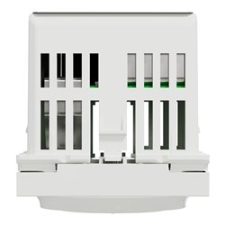 Thermostat pour plancher chauffant 10A Unica NU350318 Blanc mécanisme seul