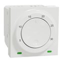 Thermostat chauffage / climatisation 8A Unica NU350118 Blanc mécanisme seul