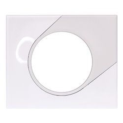 Plaque de finition Allure 1 poste